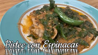 Como hacer bistec con acelgas [upl. by Eidarb]