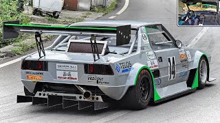 FIAT X19 Ferrari Engine Head  ONBOARD 690Kg Monster [upl. by Manton]