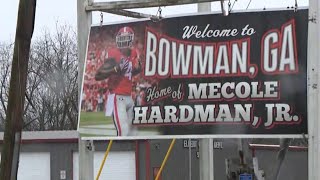 Mecole Hardmans hometown proud of his winning touchdown Super Bowl [upl. by Lodi24]