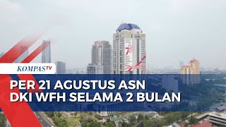 Tekan Polusi Udara ASN Pemprov DKI WFH Mulai 21 Agustus Selama 2 Bulan [upl. by Karame756]