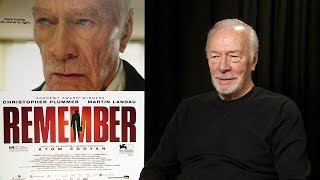 Actor Christopher Plummer opens up about Remember [upl. by Siver]