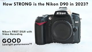 Is the Nikon D90 still a STRONG camera in 2023 [upl. by Noslen]