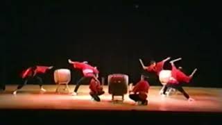 Miyake Daiko 1987  Japan Societys Taiko Celebration with Kodo amp Soh Daiko [upl. by Logan996]