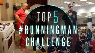 Running Man Challenge  My Boo  Ghost Town DJs  Top 5 [upl. by Elleda482]