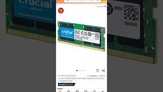 Crucial 8GB DDR4 RAM ₹1499 💻  Boost Performance Nowshorts [upl. by Kahler]