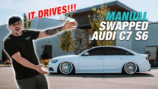 Manual Audi C7 S6  First Drive [upl. by Aicemak]