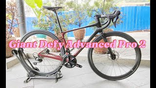 Giant Defy Advanced Pro 2 2024   Groupset Shimano 105 [upl. by Qulllon436]