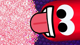 SLITHERIO  SERVER CRASH PER TROPPI PUNTI [upl. by Uttica]