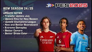 🔴EFOOTBALL PES 2025 JRPLAY PS2 ISO NOVA ATUALIZAÇÃO CREDITO JRPLAY LEÍA A DESCRÍÇÃO👇👇👇👇 [upl. by Dulcy]