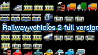 Railway vehicles two full version [upl. by Shirline720]