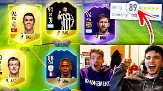 WE BROKE THE WROETOSHAW FUT DRAFT WORLD RECORD  FIFA 18 [upl. by Torbert]