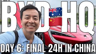 BYD Headquarters Shenzhen China  Day 6 Australia Media Tour 2024 [upl. by Trawets93]