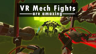 Underdogs VR Mech Fights are Insane [upl. by Dilks]