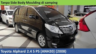 Toyota Alphard 24 S PS AN20 2008 review  Indonesia [upl. by Ettedo708]