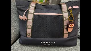 Whats in my Radley London Tote Bag [upl. by Ardnasirhc]