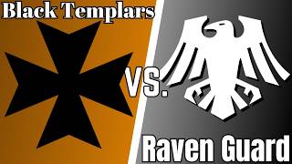 T1 Heavy Bolters  Black Templars Vs Raven Guard  Dawn of War Unification Mod [upl. by Egnalos96]