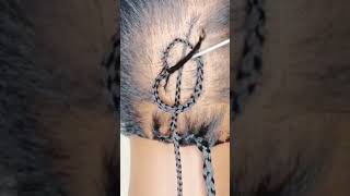 How to make weave hair hairbraids weavehair youtubers subscribe [upl. by Pen618]