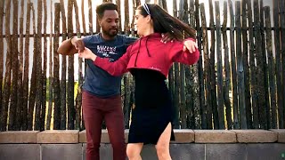 BAILANDO MERENGUE CON SWING  Dakhóta y Edwin [upl. by Ahsel268]