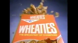 Wheaties ad from 1986 [upl. by Nostets]