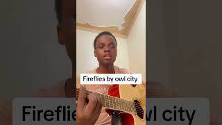 Fireflies  owl city cover [upl. by Aronek718]