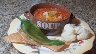 Sopa de Enchiladas con PolloEnchilada Chicken soup [upl. by Julius]