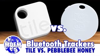 TILE vs PEBBLEBEE Bluetooth Lost amp Found Finders [upl. by Ameh41]