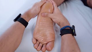 ASMR foot Reflexology Massage To Help You Sleep asmr [upl. by Lobiv]