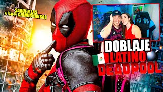 ESPAÑOLES REACCIONAN al DOBLAJE LATINO de DEADPOOL MI NOVIA SE RIE MUCHO [upl. by Avlis]