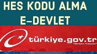 HES Kodu Nasıl Alınır E Devlet [upl. by Sonni]