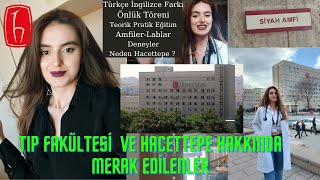 TIP FAKÜLTESİ ve HACETTEPE TIP HAKKINDA HER ŞEY  Merak Edilenler  Tıp Fakültesi Turu [upl. by Atineb615]