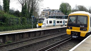 Trains at Sevenoaks SEML 060424 [upl. by Dde12]