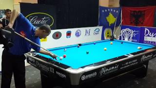 Best of Eklent KAÇI quotAlbanian Billiard Federationquot [upl. by Aleacem]