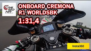 Onboard Cremona R1 WorldSBK  Canepa [upl. by Gae]