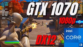 GTX 1070  Fortnite Chapter 4 Season 1  1080p  Low to Epic Graphics Settings  DIRECTX 12 [upl. by Ahtelra]