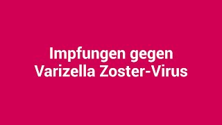 🏃‍♂️1️⃣❗ Impfungen gegen VarizellaZosterVirus VarizellenImpfung Herpes ZosterImpfung [upl. by Acinomahs]