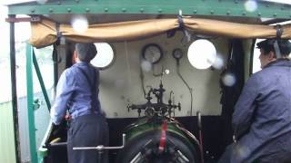 2012 040ST Peckett quotTeddyquot  Behind The Footplate  NRM York Railfest 2012 [upl. by Naut460]