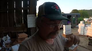 Aug 1st beekeeping chores [upl. by Douglass]