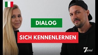 Dialog Sich kennenlernen auf Italienisch [upl. by Corin]