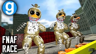 BRAND NEW IGNITED CHICA TJOC RACE  Five Nights at Freddys Gmod Sandbox Funny Moments [upl. by Alver335]