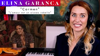 Elina Garanca quotCarmenquot REACTION amp ANALYSIS by Vocal Coach  Opera Singer [upl. by Funch]