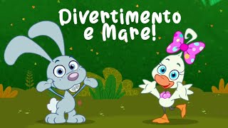 Divertimento e Mare con i Mini Cuccioli  Canzone e Cartone per bambini [upl. by Biagio372]