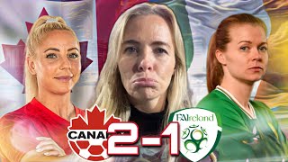 Canada 2  1 Ireland Ireland OUT of the World Cup with a game to spare [upl. by Harrow248]