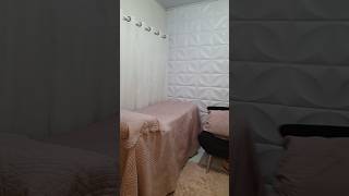 Minha sala de estética em casa  antes e depois esteticista estetica estética massoterapeuta [upl. by Youngman]