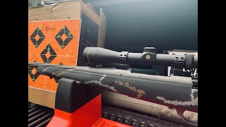 Lessons from rifle break in and shooting groups to test ammo Weatherby Vanguard Meateater 300 WBY [upl. by Aerdnac]