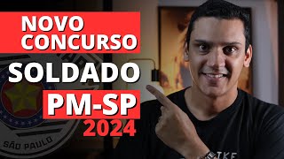 🚨 NOVO CONCURSO ABERTO PARA SOLDADO PMSP 2024 PROVA EM 16JUNHO  por Leandro Fajan [upl. by Hanahs]