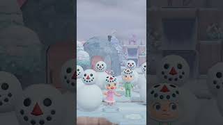 First Snowday in ACNH December 1st 2024 ⛄️ Animal Crossing New Horizons [upl. by Ayojal200]