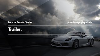 981 Boxster Spyder  Trailer [upl. by Aliwt194]