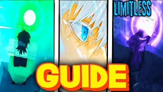 Sorcery ULTIMATE GUIDE HOW TO GET MEDITATEDOMAIN EXPANSIONLIMITLESSCURSED GEM amp MORE Roblox [upl. by Eidson]