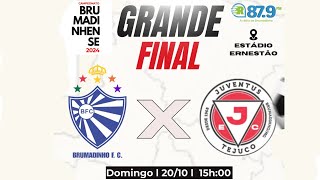 FINAL CAMPEONATO BRUMADINHENSE  BRUMADINHO x JUVENTUS [upl. by Rengaw]