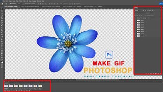 How to Make a Gif in Photoshop 2024  Animated GIF Tutorial [upl. by Tnomal]